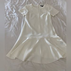Banana Republic short sleeve white dress size 0